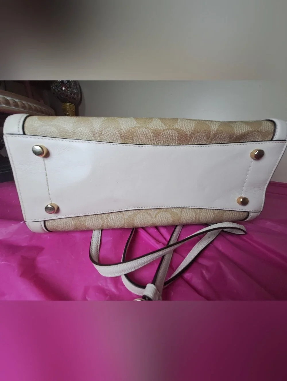 Coach ZOE Carryall Signature Canvas